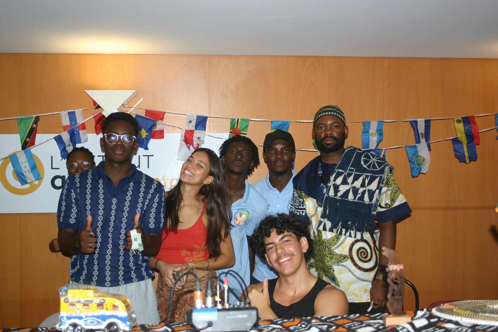 Groupe d'étudiants internationaux