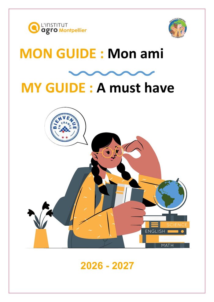Couverture du guide « Mon ami » 2026-2027
